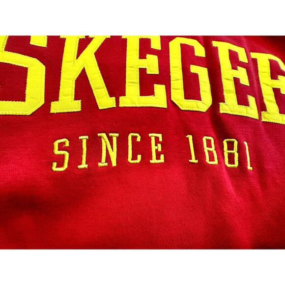 GILBERT HALL " SKEGEE Since 1881" Sweatshirt, Size M, Collegiate - Picture 3 of 11